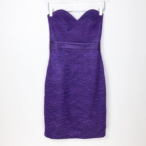 Allure Bridals Purple Dress